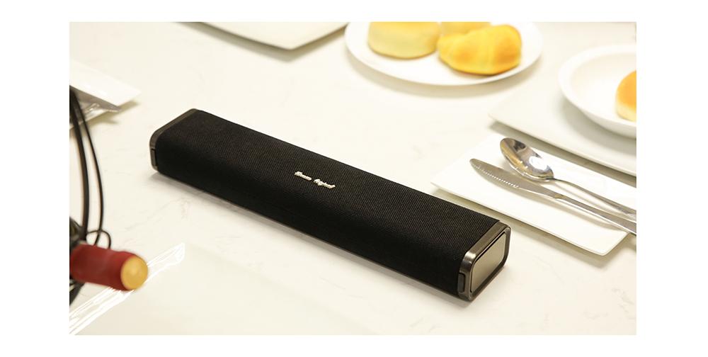 Loa Bluetooth Soundbar Mini Remax RB-M33 Fabric Series (Đen)
