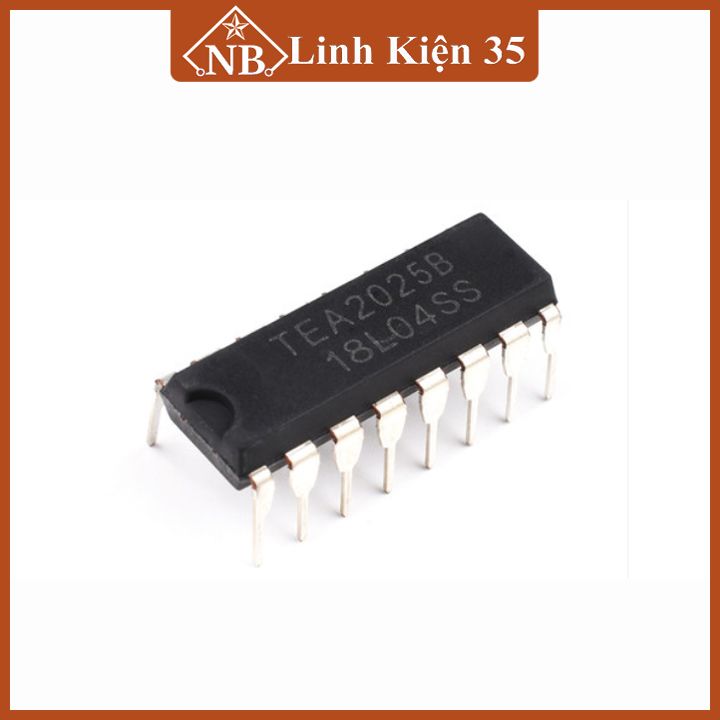 IC Audio TEA2025 2.5Wx2 12V kiểu chân SOP16/DIP16