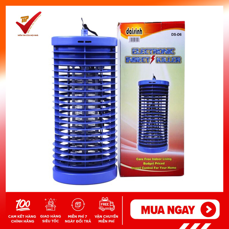 Đèn bắt muỗi cao cấp Đại Sinh DS - D6 (Xanh)
