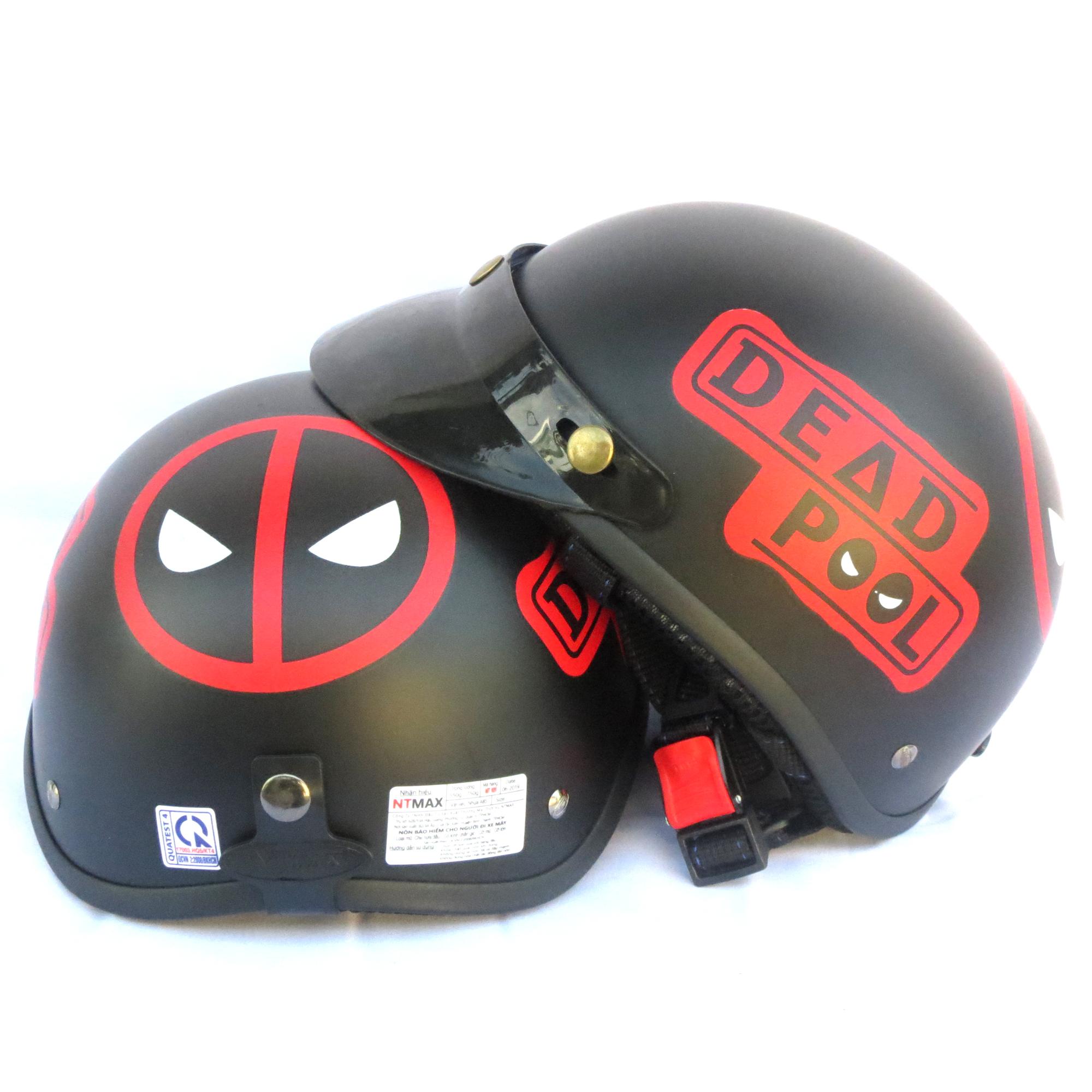Mũ bảo hiểm NTMAX 1/2 Deapool