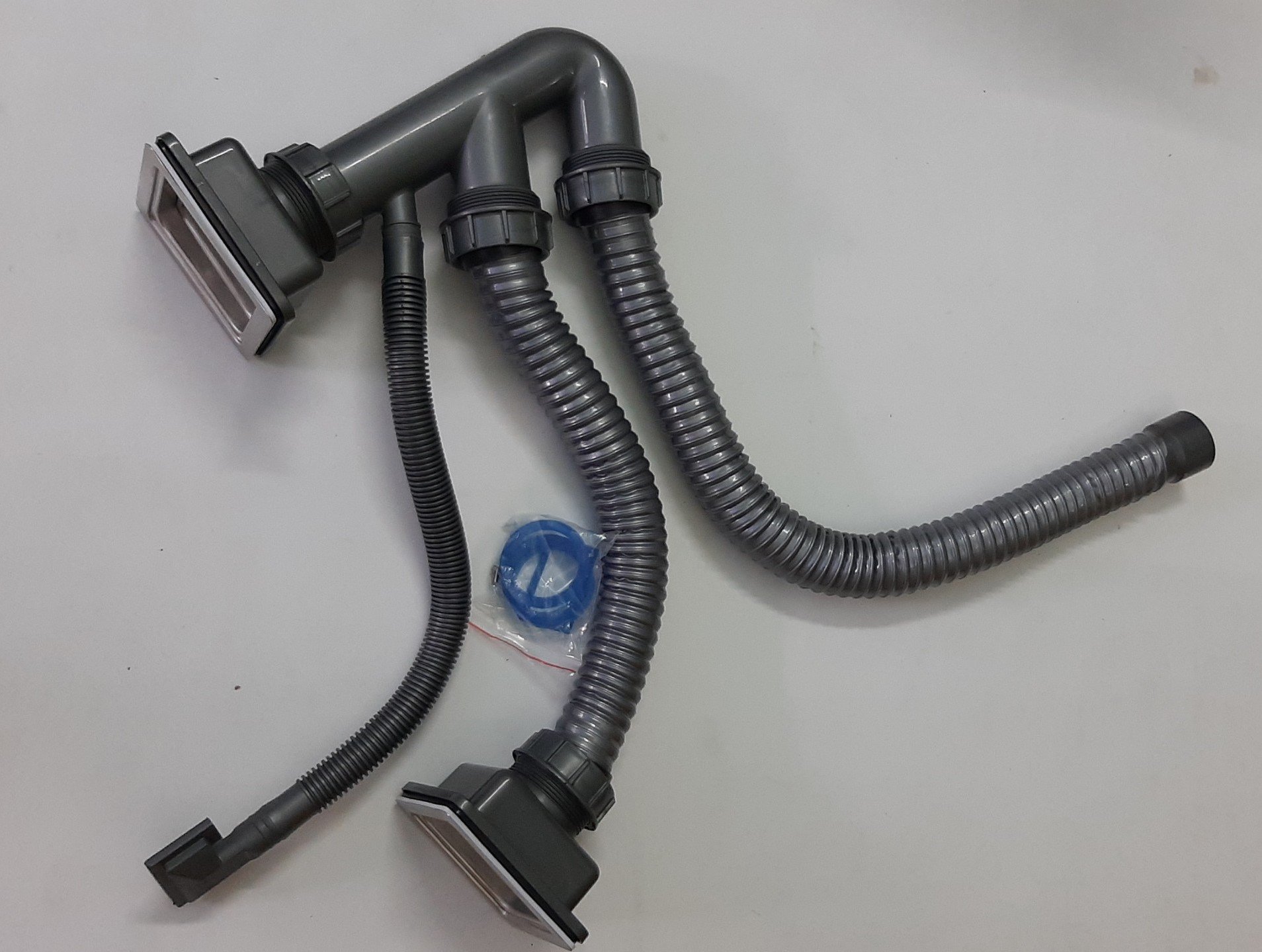 BỘ XI PHÔNG VUÔNG BỘ XẢ CHẬU RỬA CHÉN 2 HỘC  304 PHI 110.
