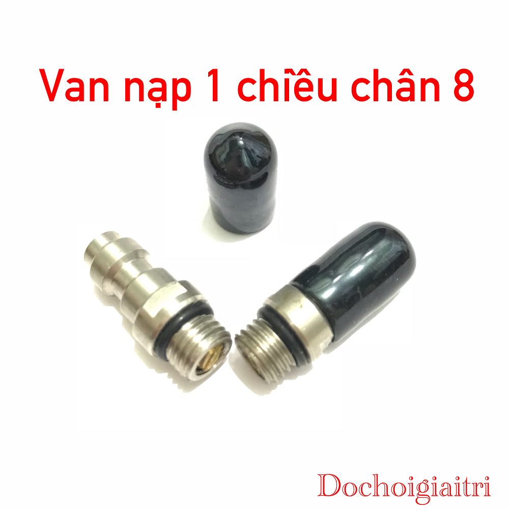 Van nạp một chiều chân 8mm có ốc