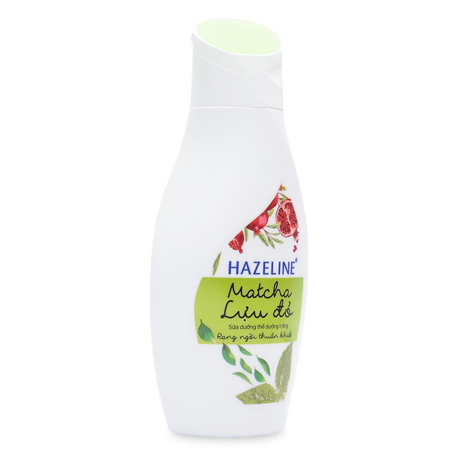 Sữa dưỡng thể Hazeline matcha lựu đỏ/dâu tằm