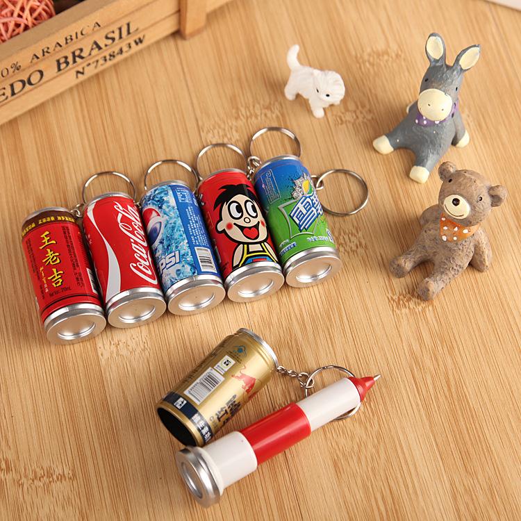 [HCM]Set 3 Bút bi Lon nước KIÊM móc khóa cực COOL - KAShop