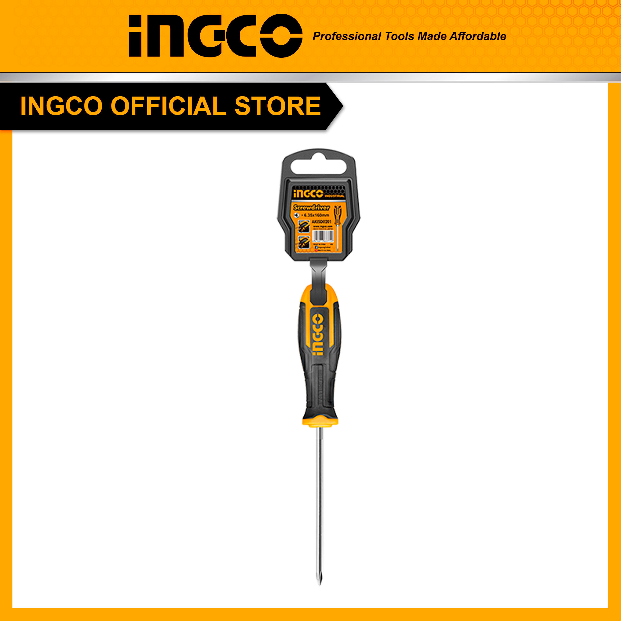 Ingco hs68ph2125 tua vít bake - dài 125mm