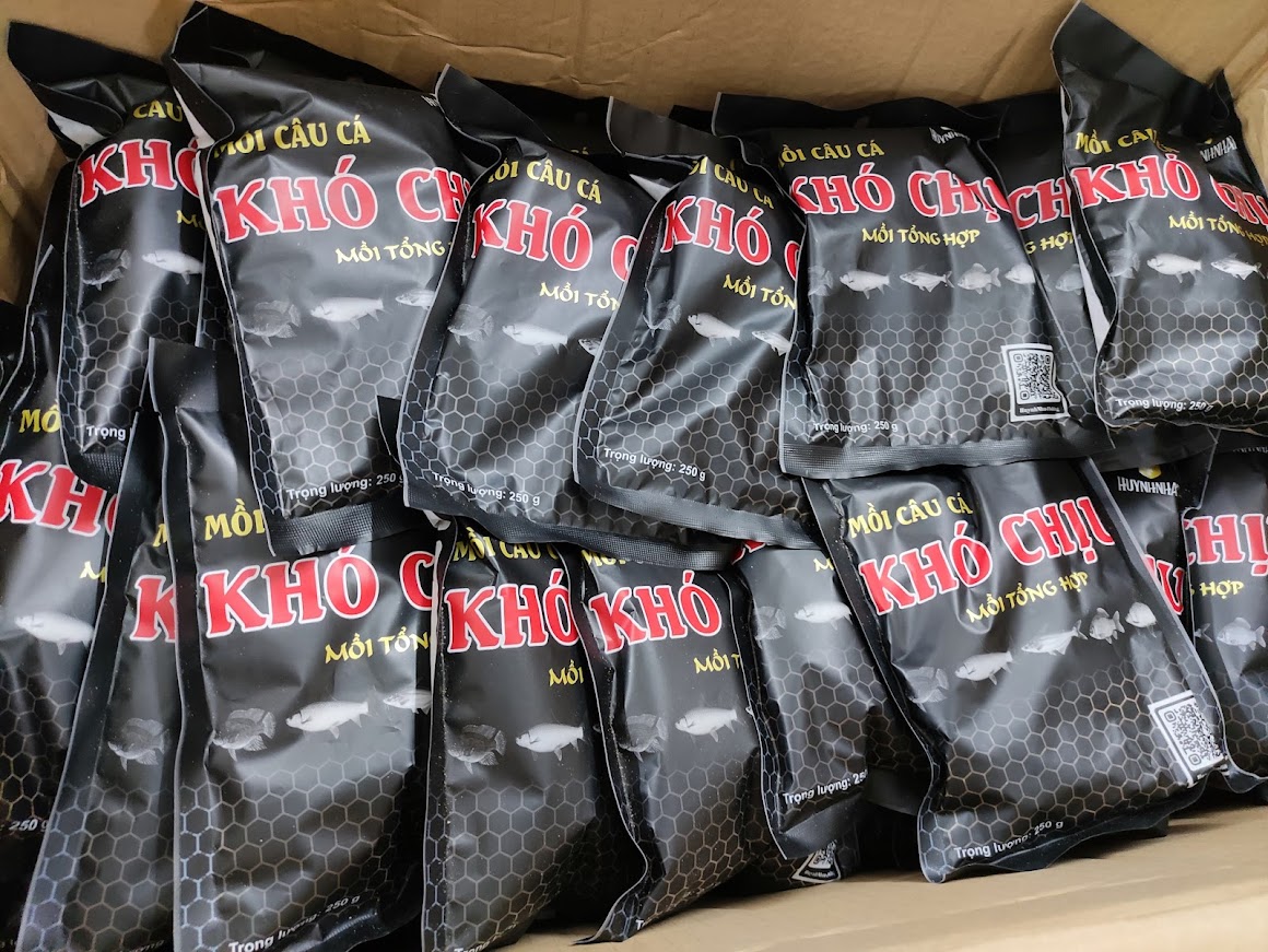 Mồi câu cá Khó Chịu đen ( Combo 5 gói ) -DUYFISHING