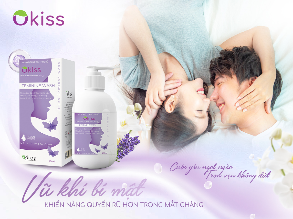 Combo 3 Chai Dung Dịch Vệ Sinh Phụ Nữ Okiss