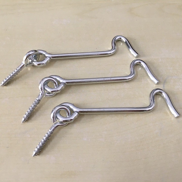 MÓC GIÓ CỬA SỔ, MÓC CHỐNG VA ĐẬP CỬA- INOX ĐẶC