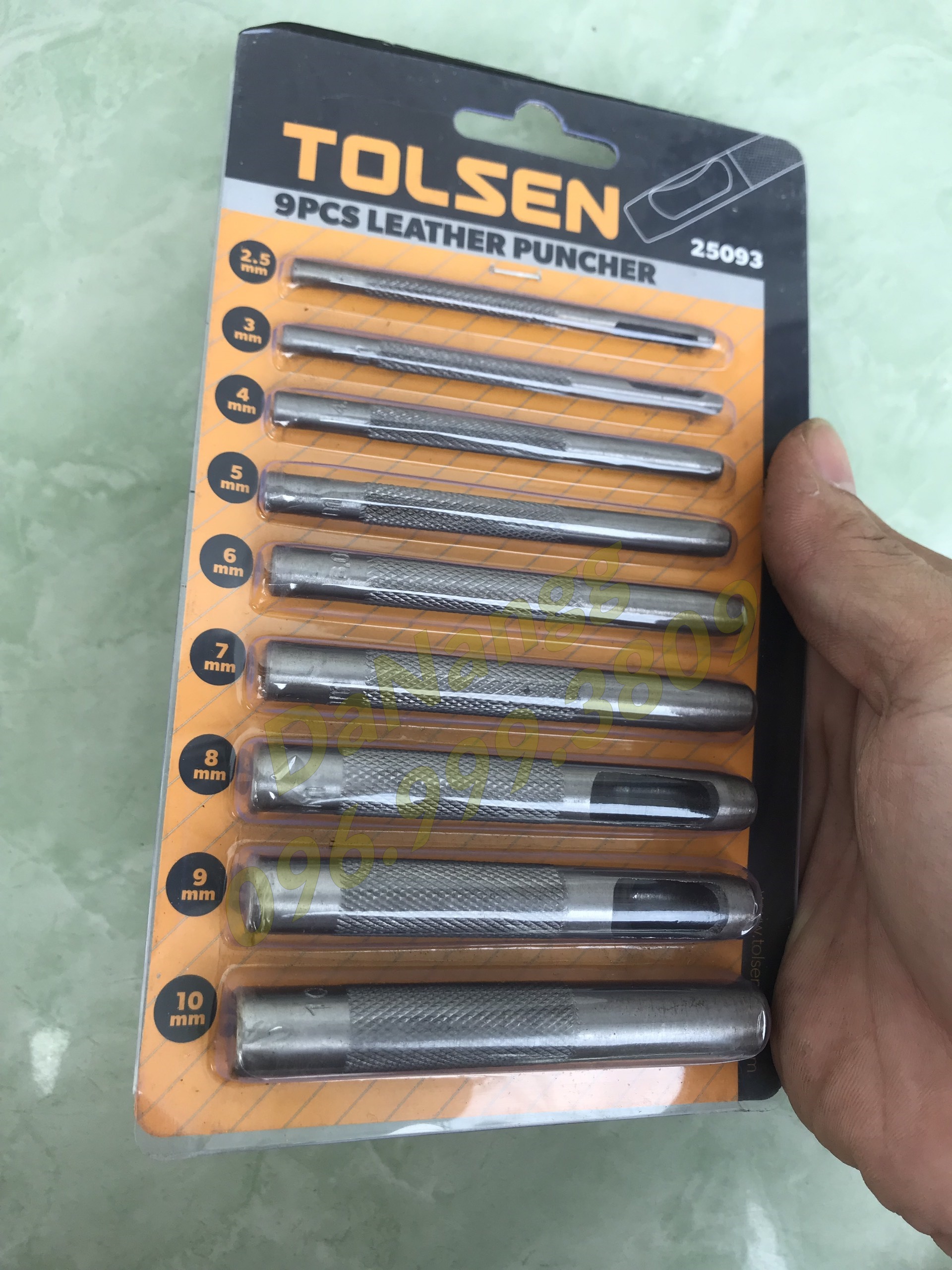 Bộ đục lỗ 9 cây