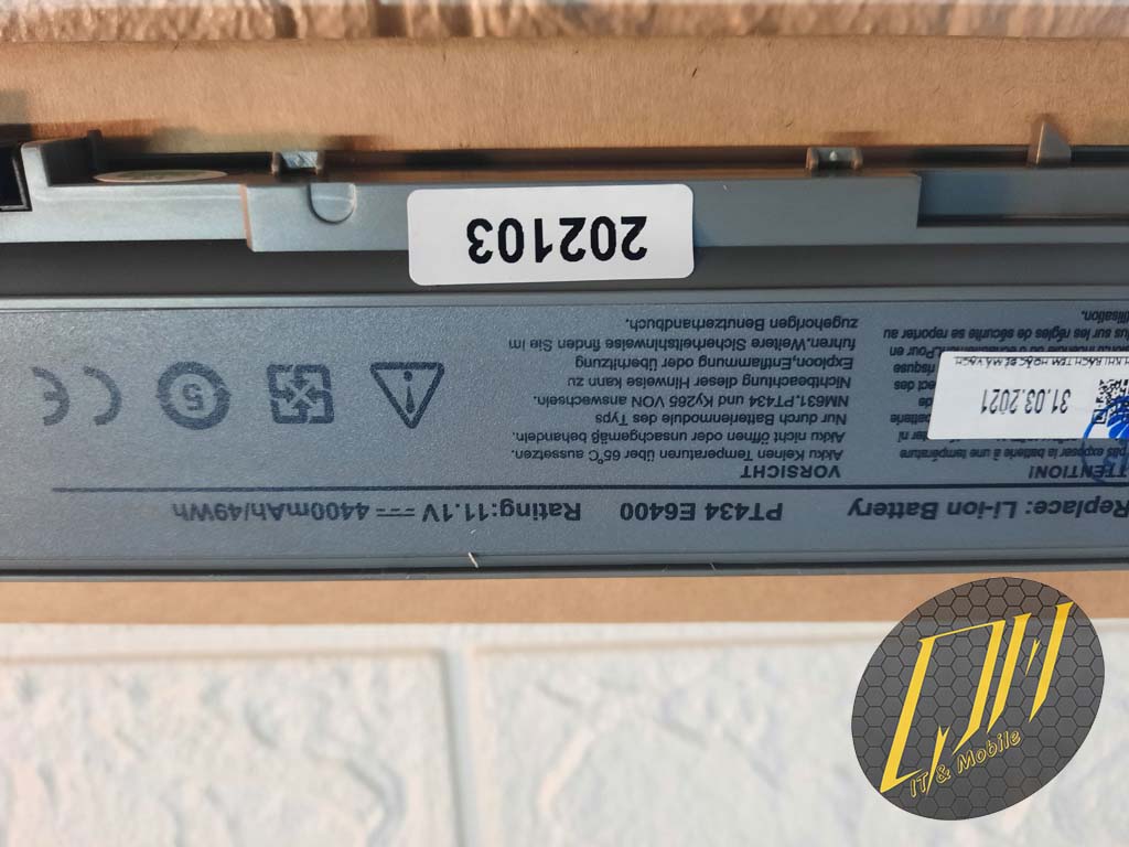 Pin dùng cho Laptop Dell Latitude E6400, E6410, E6500, E6510