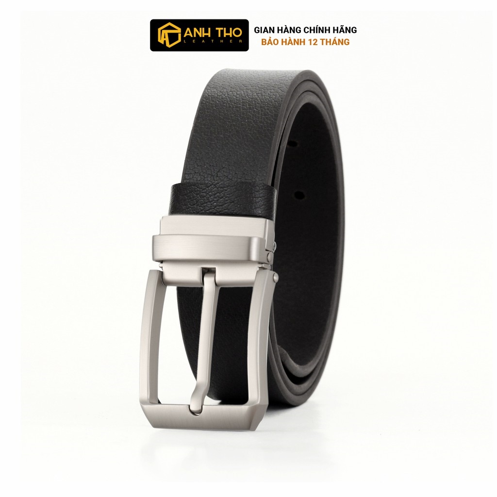 Thắt lưng nam da bò Anh Tho Leather M4k35-07