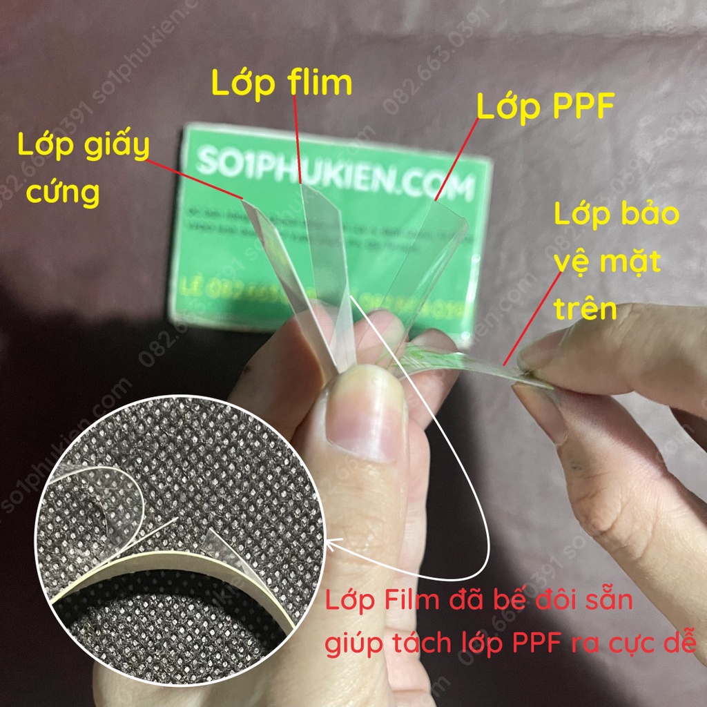 Dán mặt lưng màn hình ppf, carbon cho v35 lg v40 lg v50 lg v50s chống vân tay, bóng đẹp