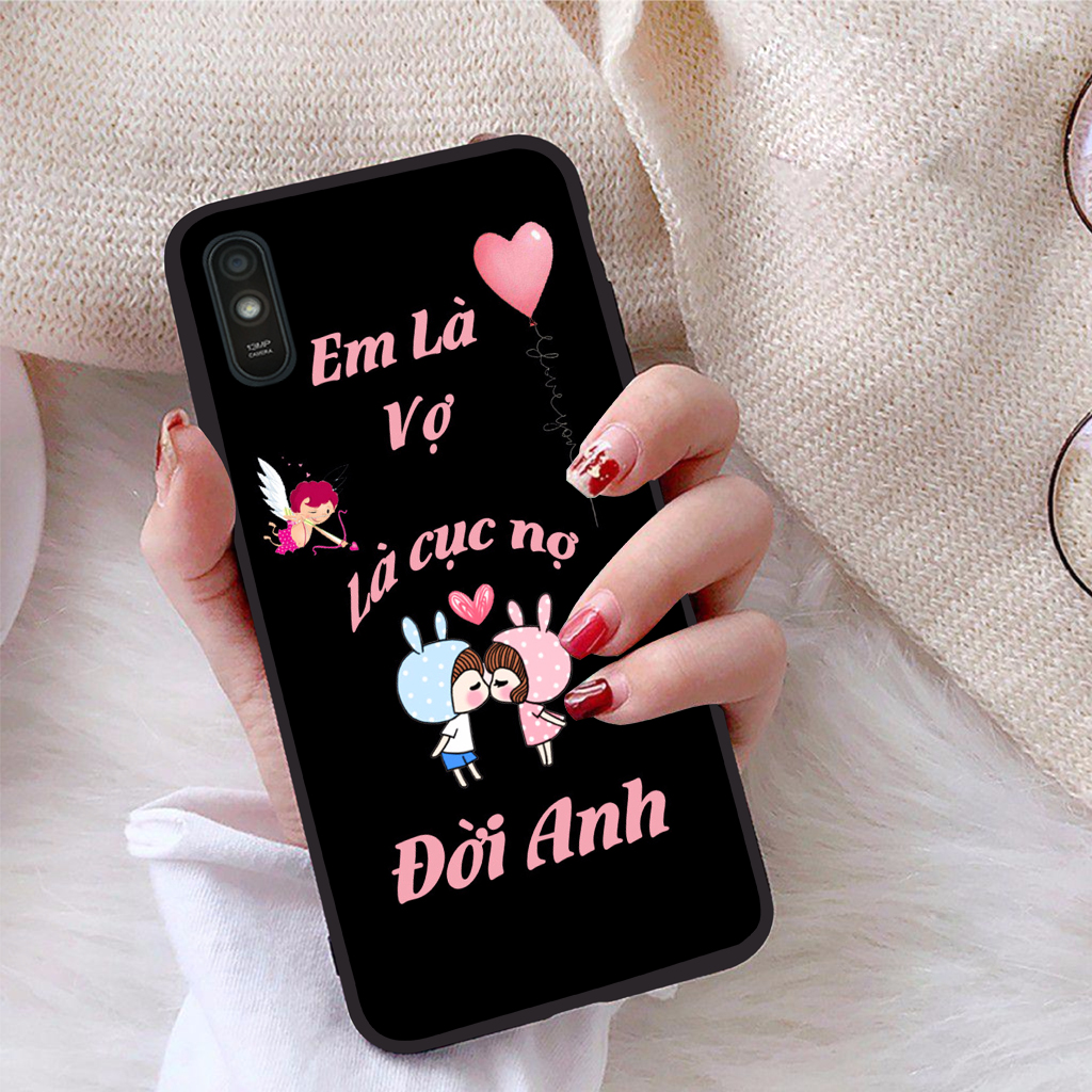 [HCM]Ốp lưng Xiaomi Redmi 9A viền dẻo TPU BST Ốp đôi