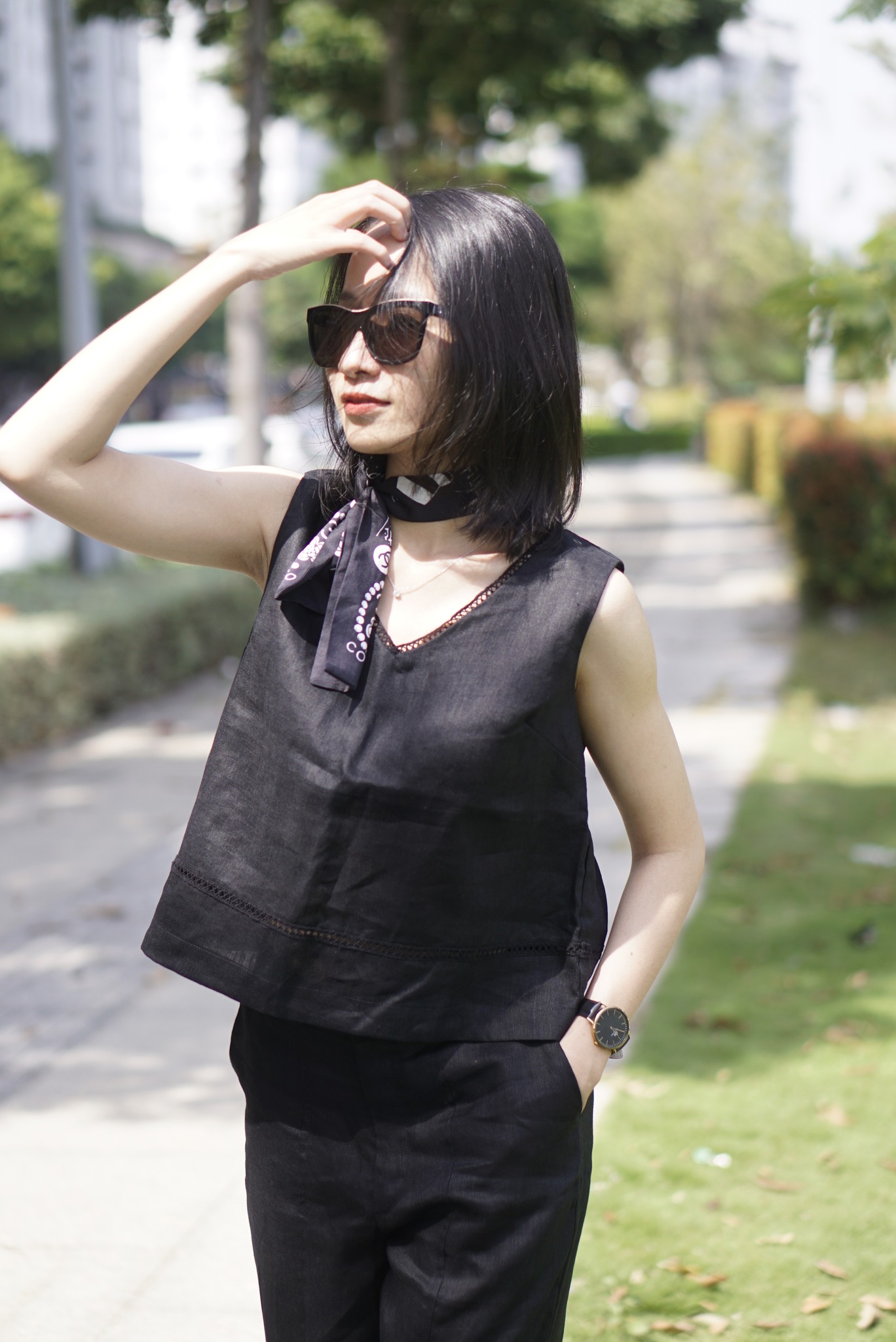 Áp top linen phối ren SILAS - MaxMessi