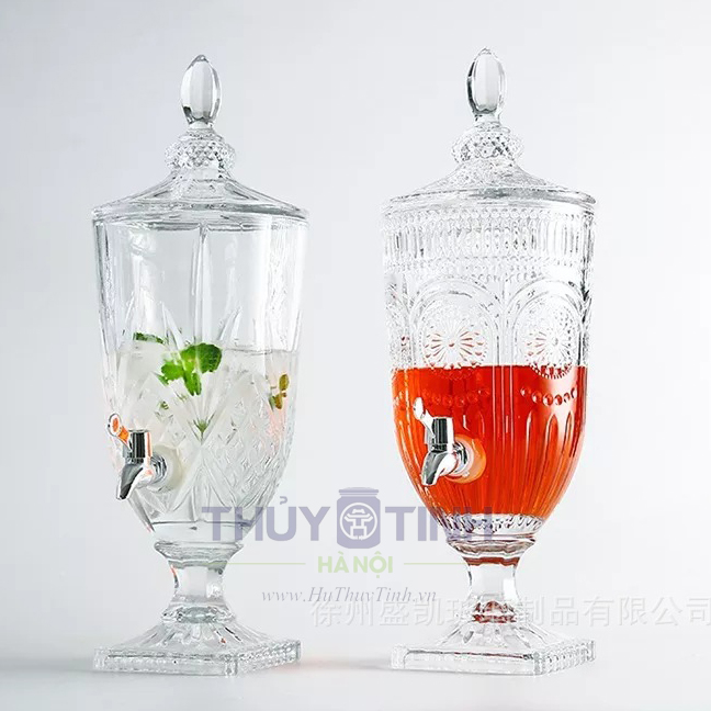 BÌNH ĐỰNG RƯỢU THỦY TINH CÓ VÒI CAO CẤP