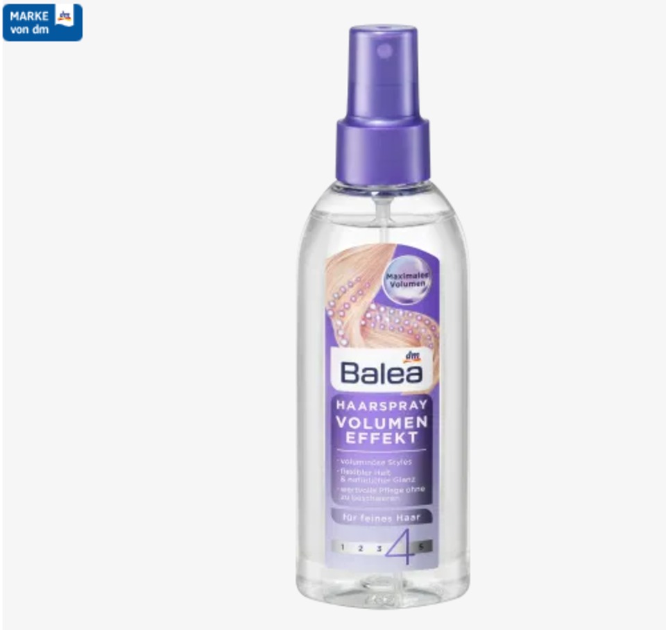 Xịt phồng tóc giữ nếp Balea Đức