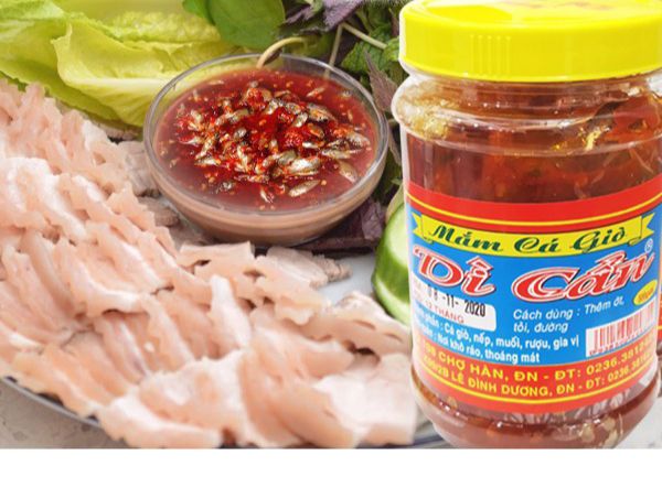 Mắm Cá Giò Dì Cẩn hũ 500gr - Đặc Sản Đà Nẵng