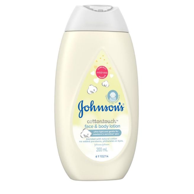 Sữa dưỡng thể Johnson's Face and Body 200ml lotion