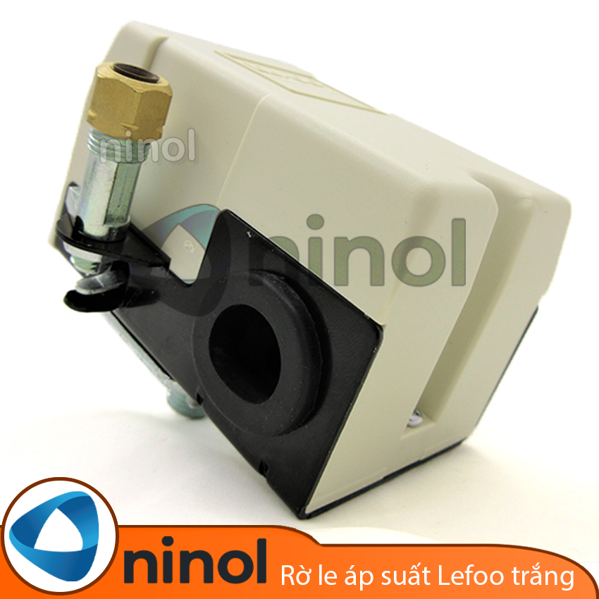 Rơ le áp suất máy nén khí Lefoo trắng
