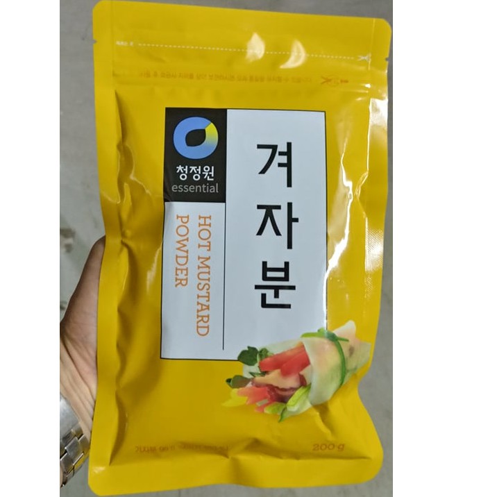 Bột Mù Tạt Vàng Hàn Quốc 200G