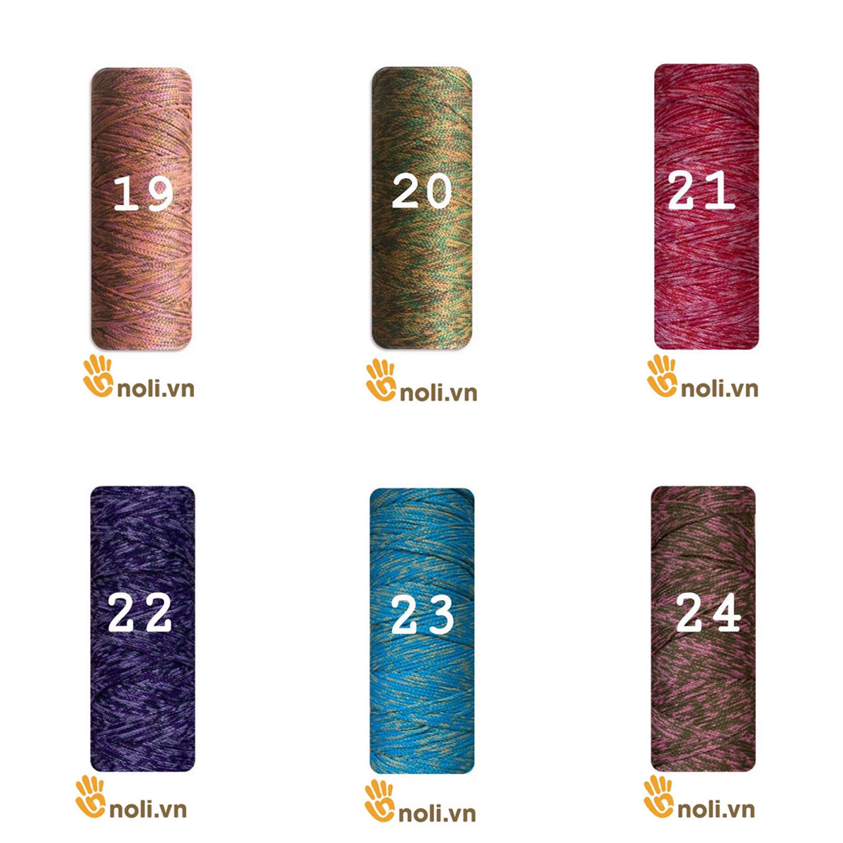 Ombre woven yarn 2mm