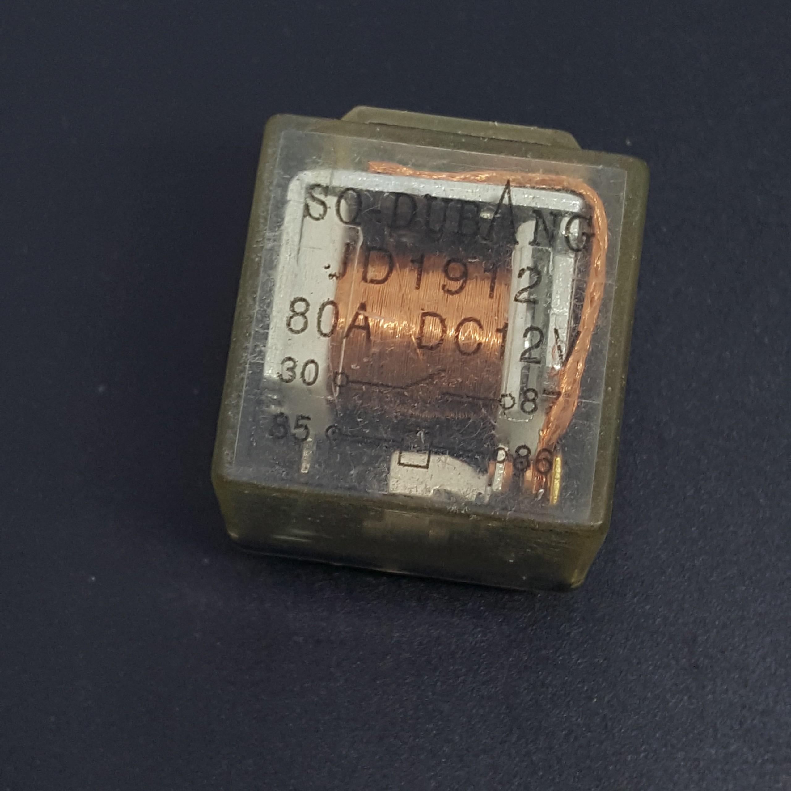 Relay 80A DC12V So-DuBang 4 chân