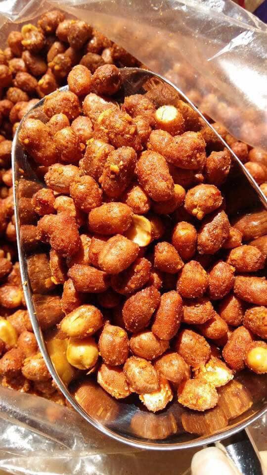 [HCM]Đậu Phộng Rang Tỏi Ớt Túi 100gr