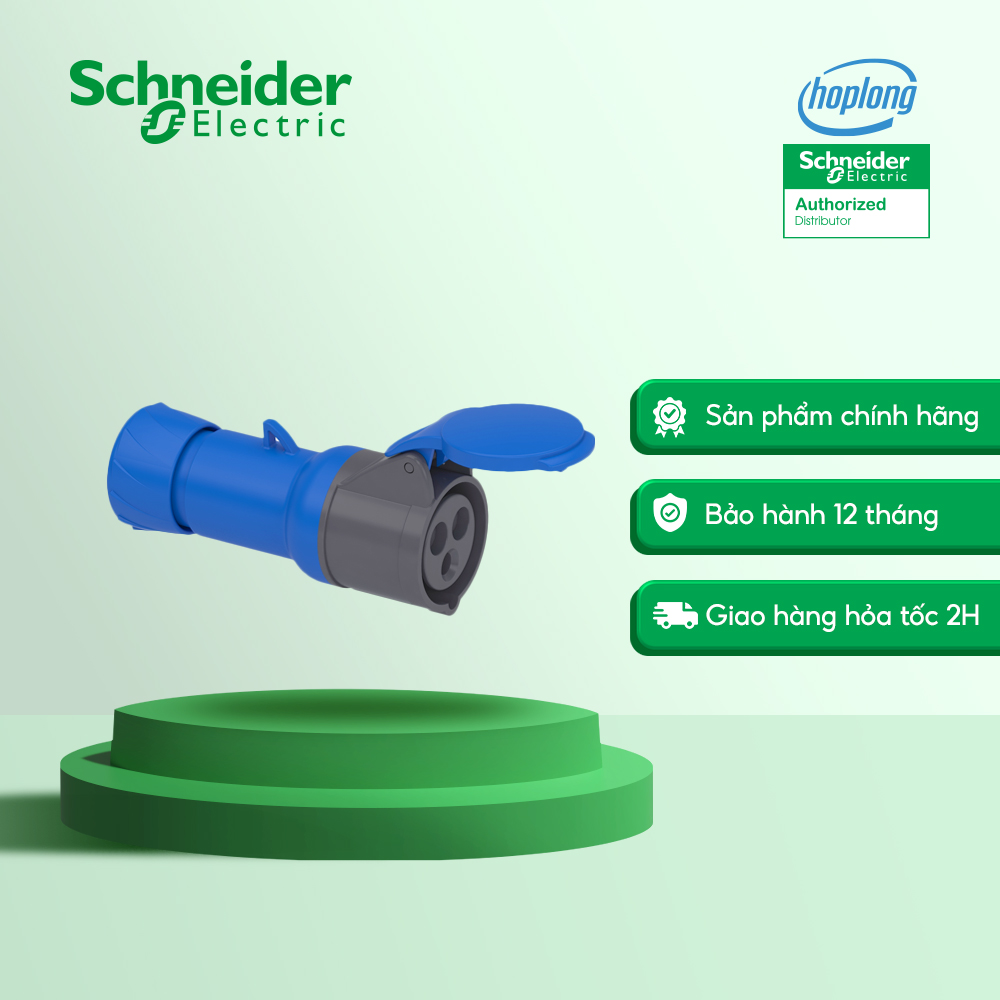Ổ cắm nổi di động pkf16m423 schneider - 16 a - 2p + e