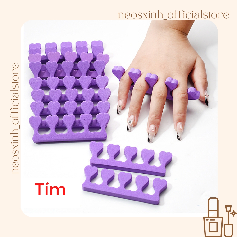 Kẹp Xốp Tách Móng Tay Móng Chân - Neosxinh Nails