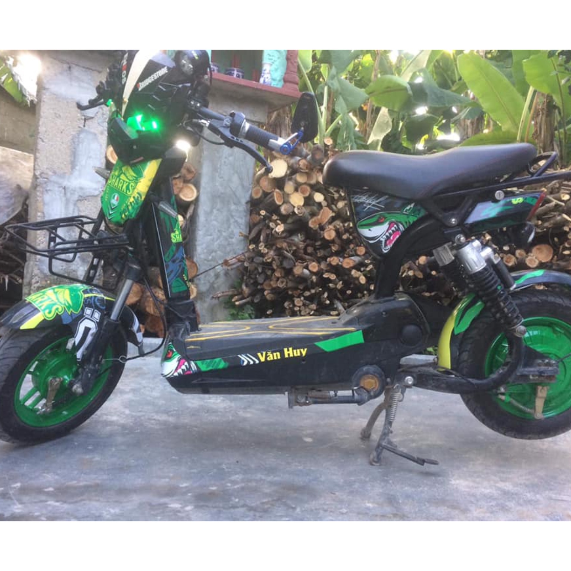 Tem trùm xe điện 133s 24