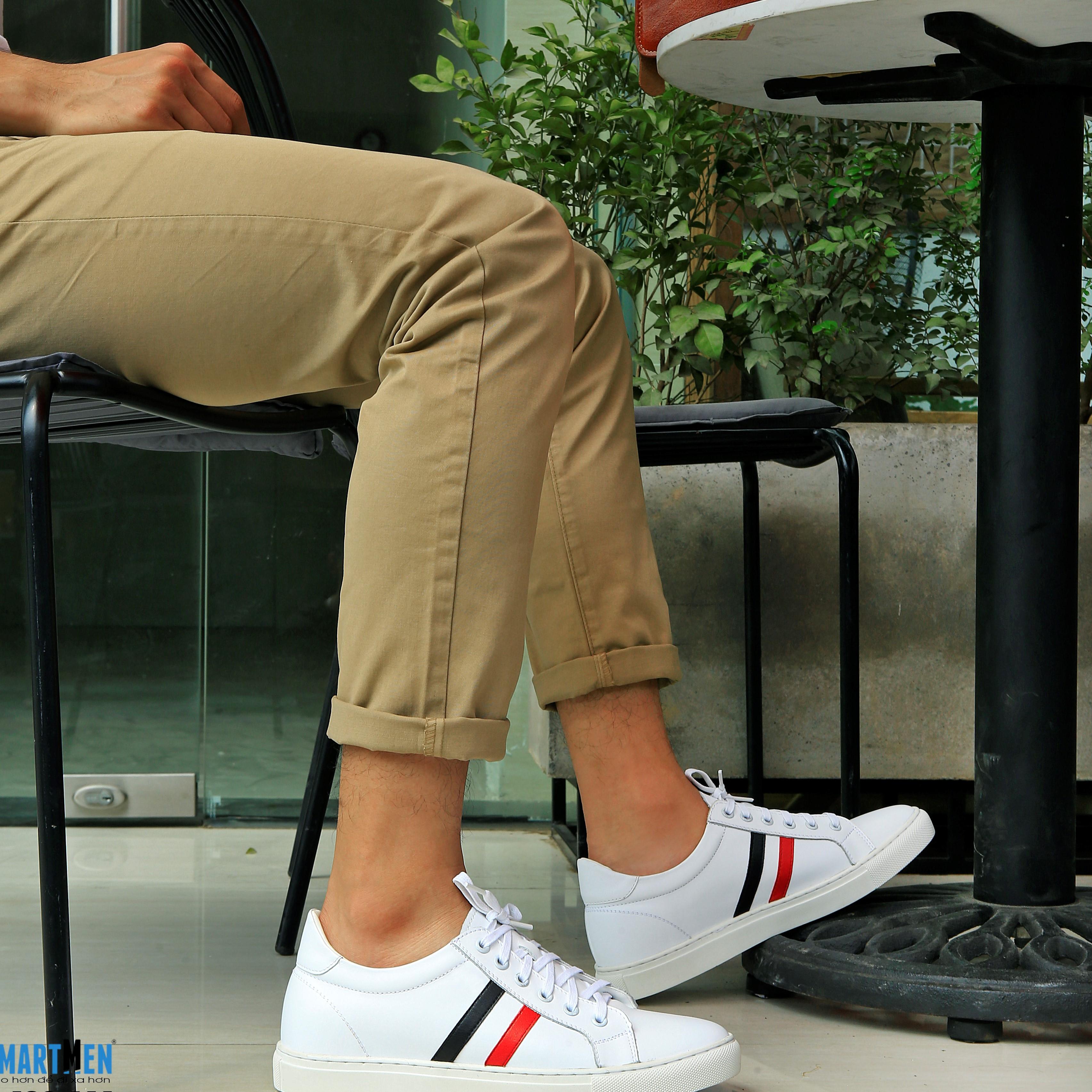 Giày Sneaker da bò Tăng chiều cao SMARTMEN GD-677