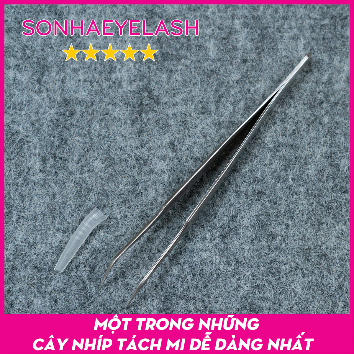 Nhíp cong trơn, nhíp tách mi cong trơn