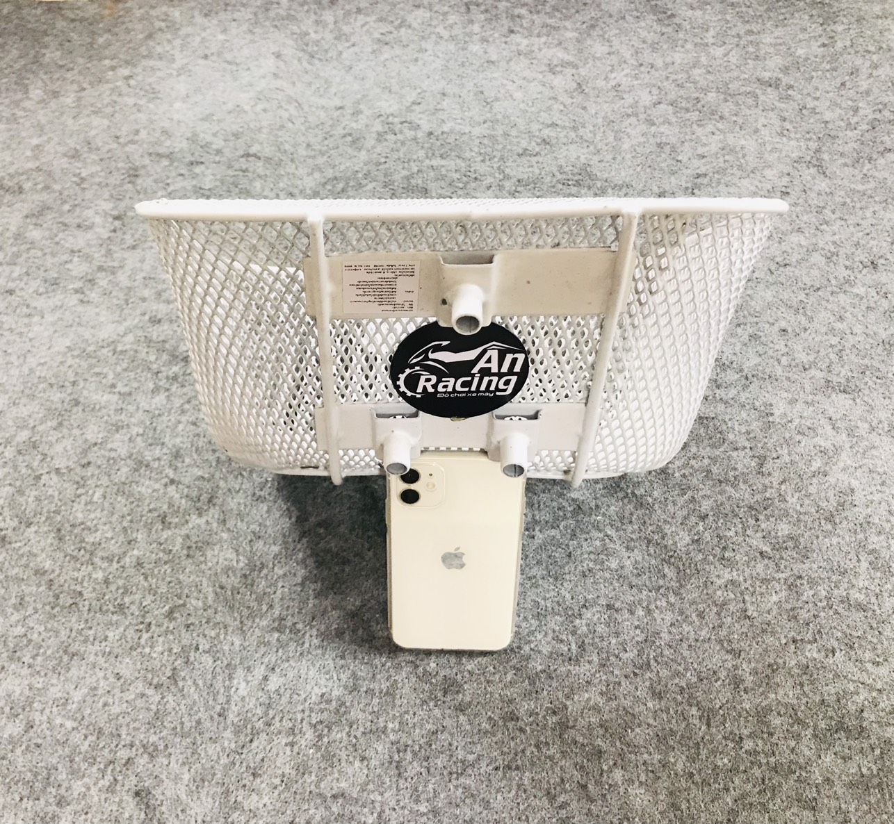 Rỗ wave thái trắng gắn wave nhỏ