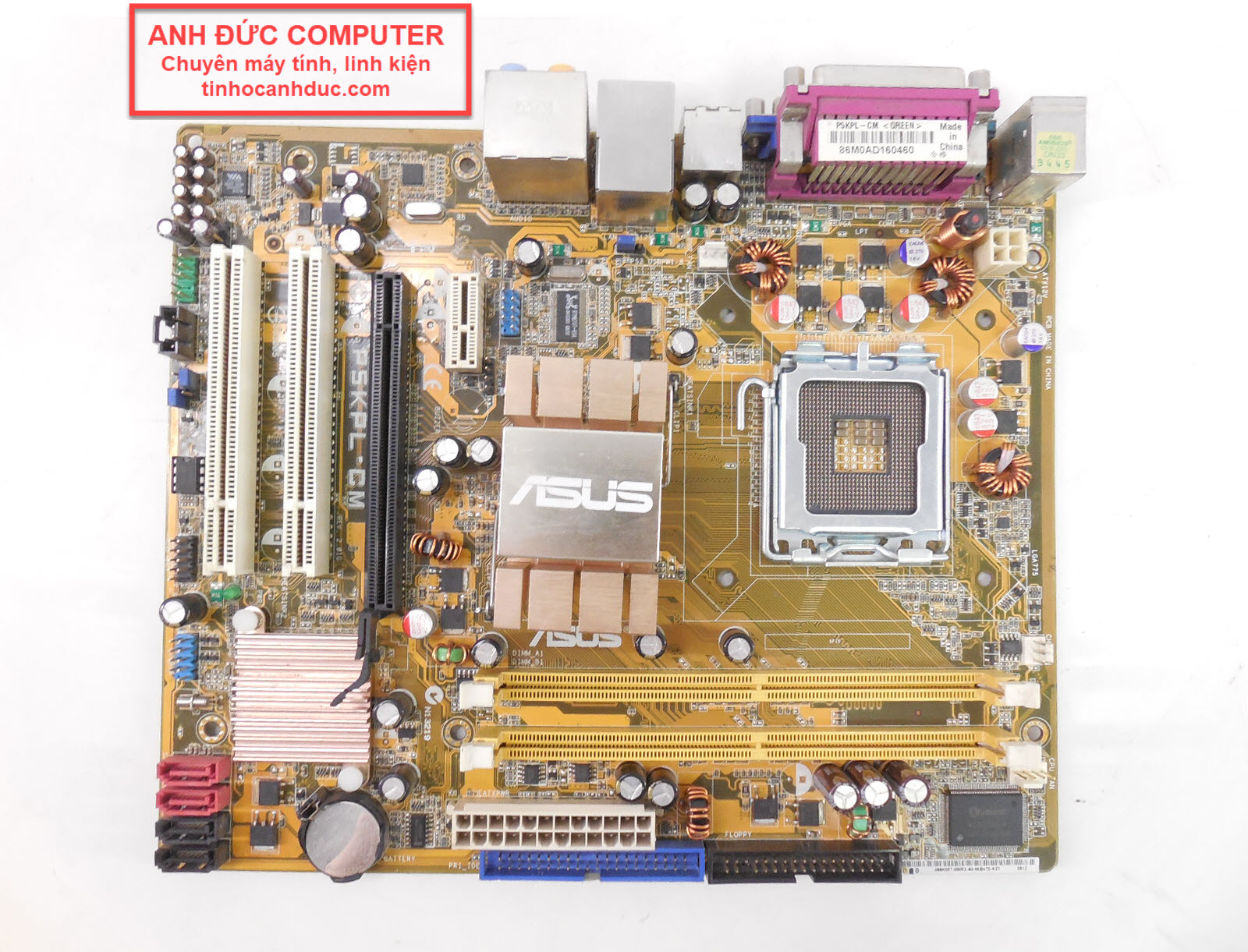 Main Asus Giga G31 tặng CPU, FAN, FE chắn main đầy đủ