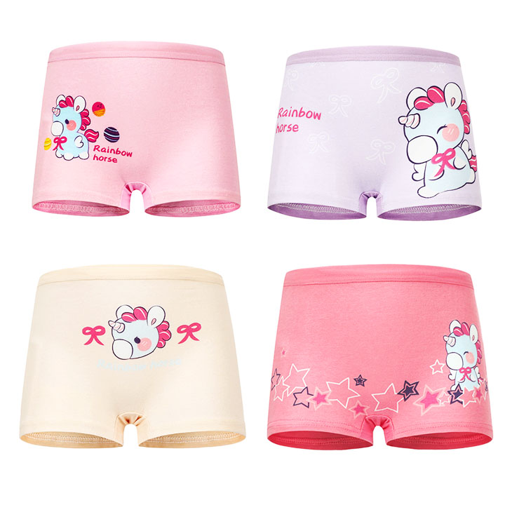Quần chip cho bé gái Quần chip đùi cotton mát mẻ mẫu mới cho bé 2-12 tuổi đủ họa tiết màu sắc nhã nhặn đáng yêu BBShine – C023