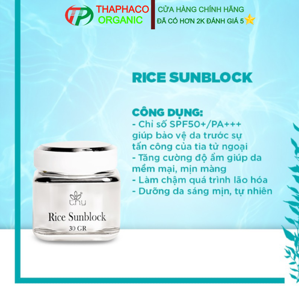 Kem Chống Nắng Rice Sunblock Anthy