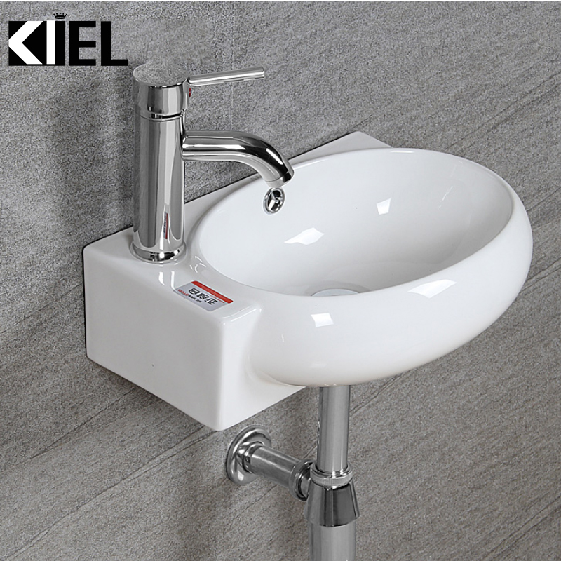 Chậu lavabo mini treo góc hoặc thẳng phong cách tinh tế, phù hợp vỡi diện tích phòng tắm hẹp