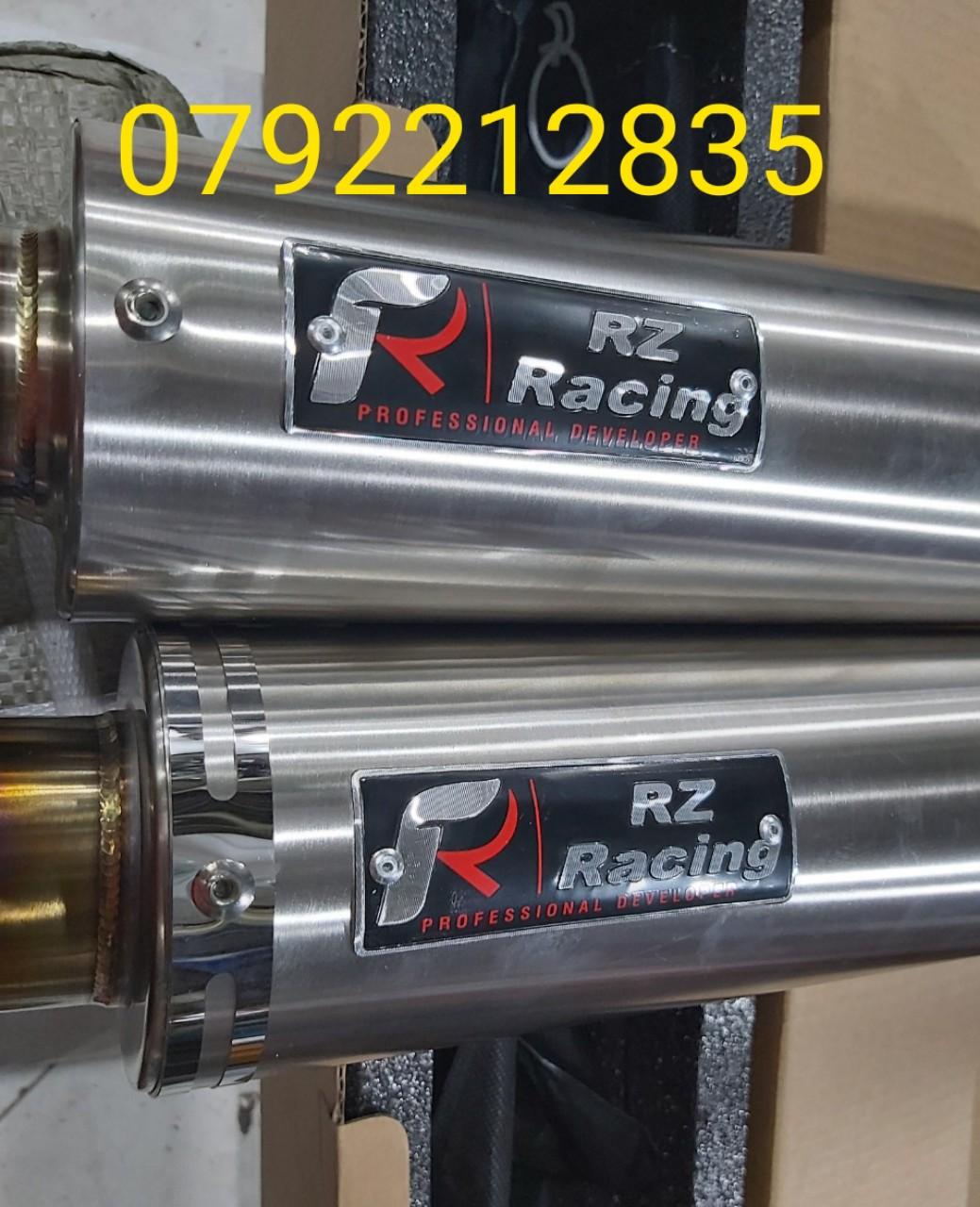 [HCM]LON PÔ RZ RACING NHÂP KHẨU TITAN KÈM CỔ PÔ GẮN CÁC LOẠI XE MÁY