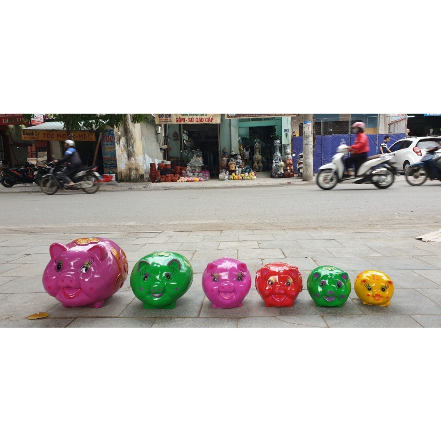 Heo/lợn đất tiết kiệm đủ cỡ ( kèm video ảnh thật