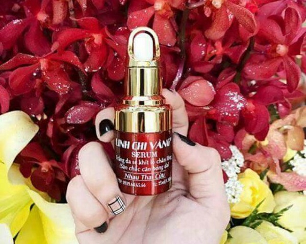 [HCM]SERUM DƯỠNG TRẮNG DA LINH CHI VÀNG 25ml