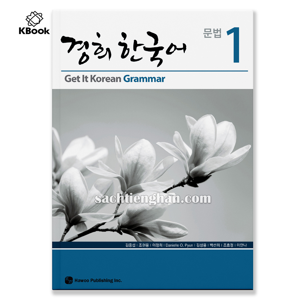 Kyung Hee Grammar - 경희 한국어 문법 tập 1-6, lẻ tuỳ chọn (Bản màu đẹp)