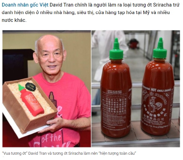 Tương ớt thượng hạng SRIRACHA 255gr