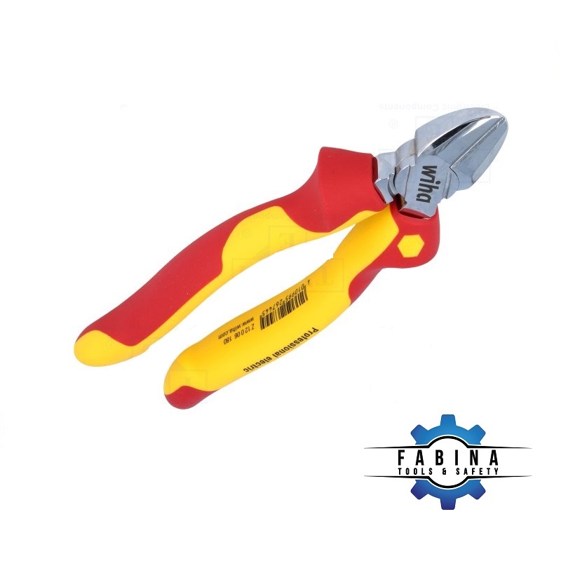 Kìm cắt 180mm cách điện 1000V Wiha 43340