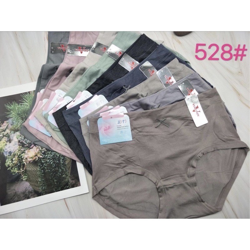 Combo 10 Quần Lót Bigsize Hoa Tiêu Form 65-80KG