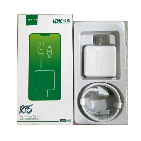 Bộ sạc nhanh vooc oppo r15 / cáp micro