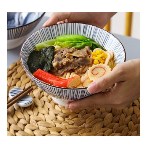 Bát tô gốm, chén gốm size 18cm phong cách nhật bản