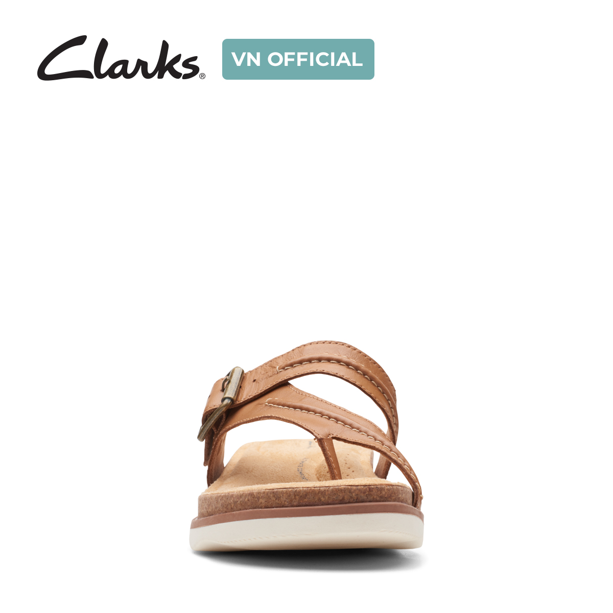 Dép Xỏ Ngón Da Nữ Clarks - Brynn Madi