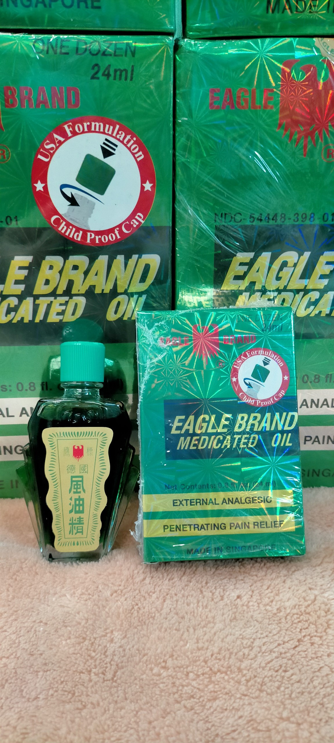 Dầu xanh 2 nắp 24ml