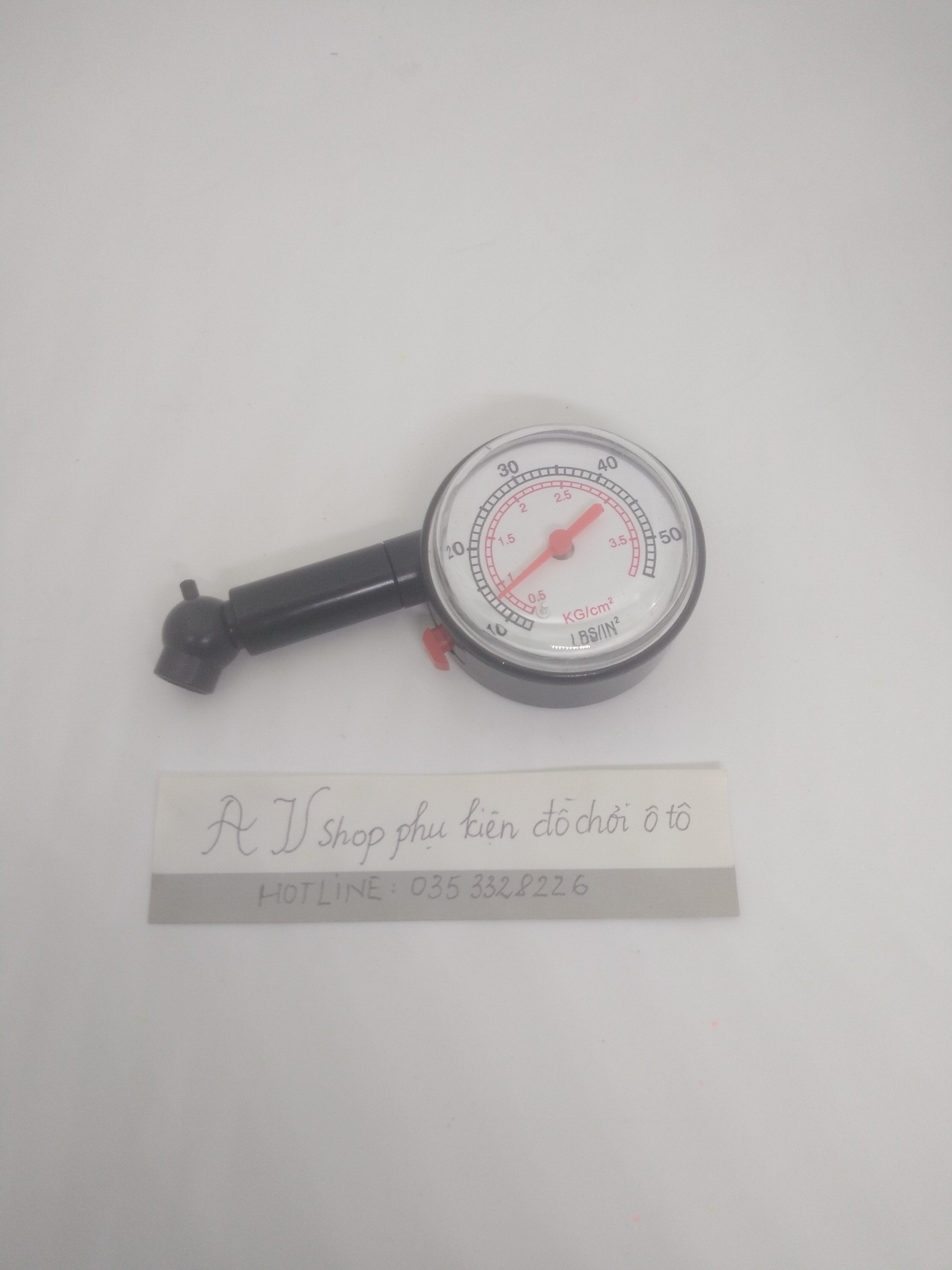 Đồng hồ đo áp suất lốp xe máy ô tô ( 1 cái )