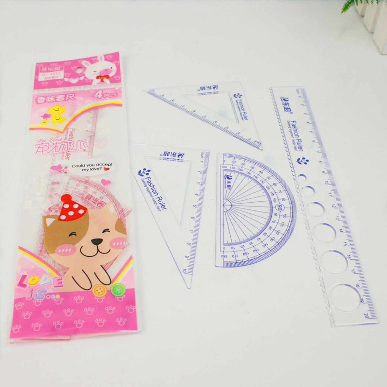 [HCM] SET 4 cây thước kẻ đa năng